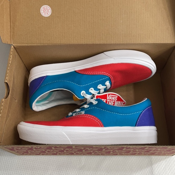 Vans women’s Era comfy Cush multiple bright colors - Picture 9 of 10